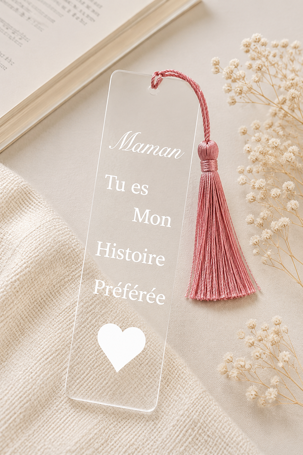 Marque page personnalisée