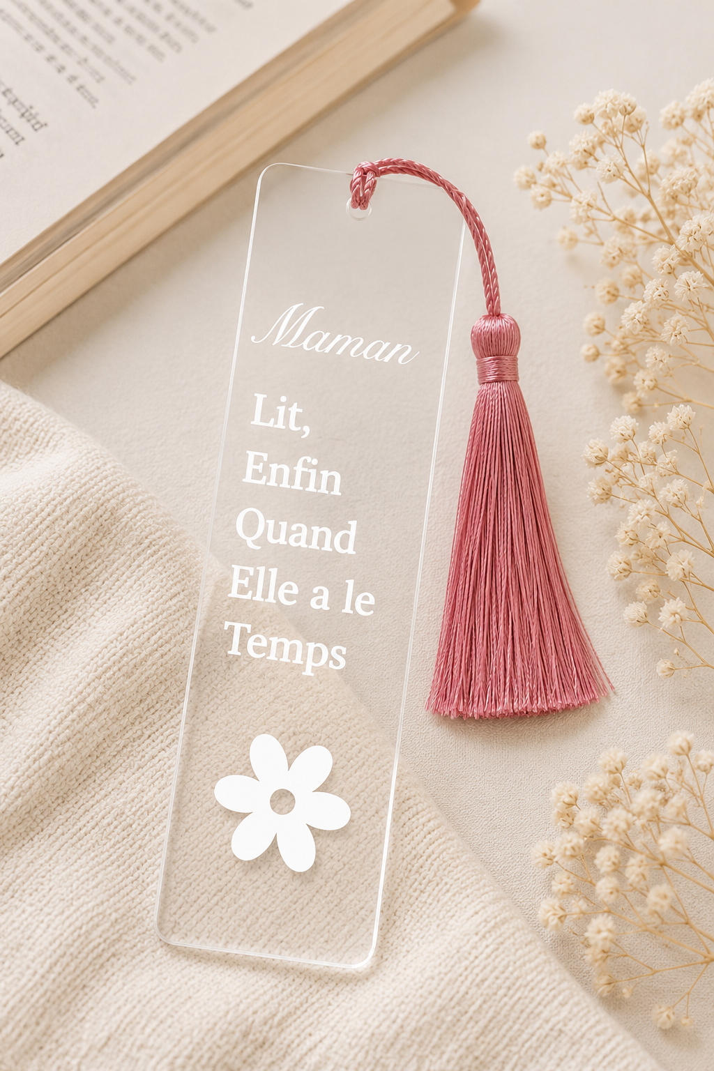 Marque page personnalisée