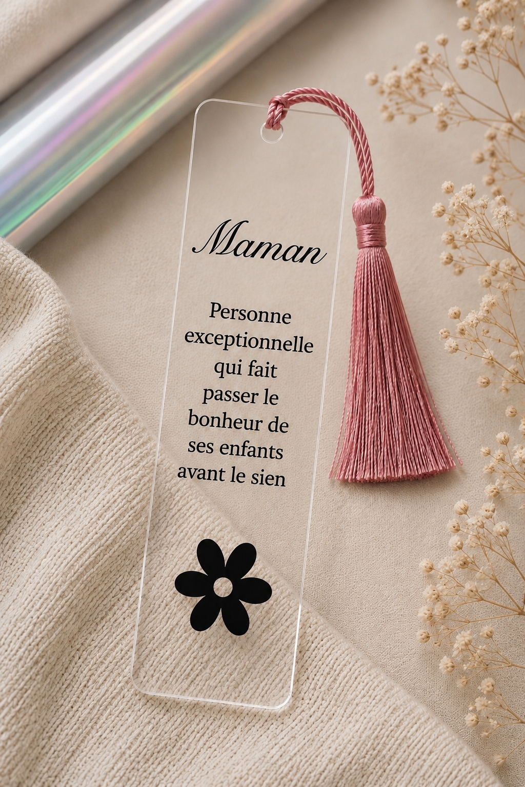 Marque page personnalisée