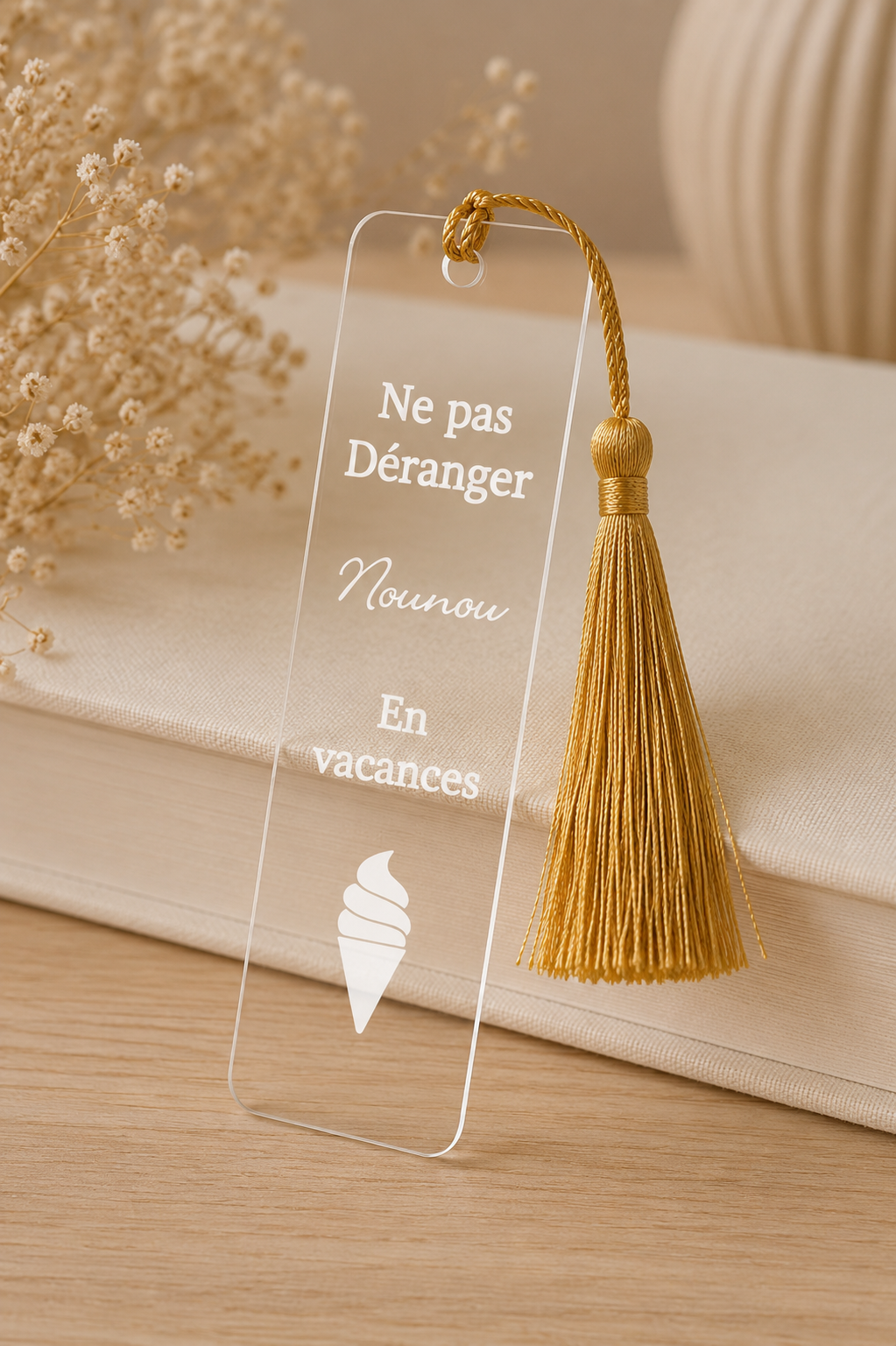 Marque page - fin d’année scolaire