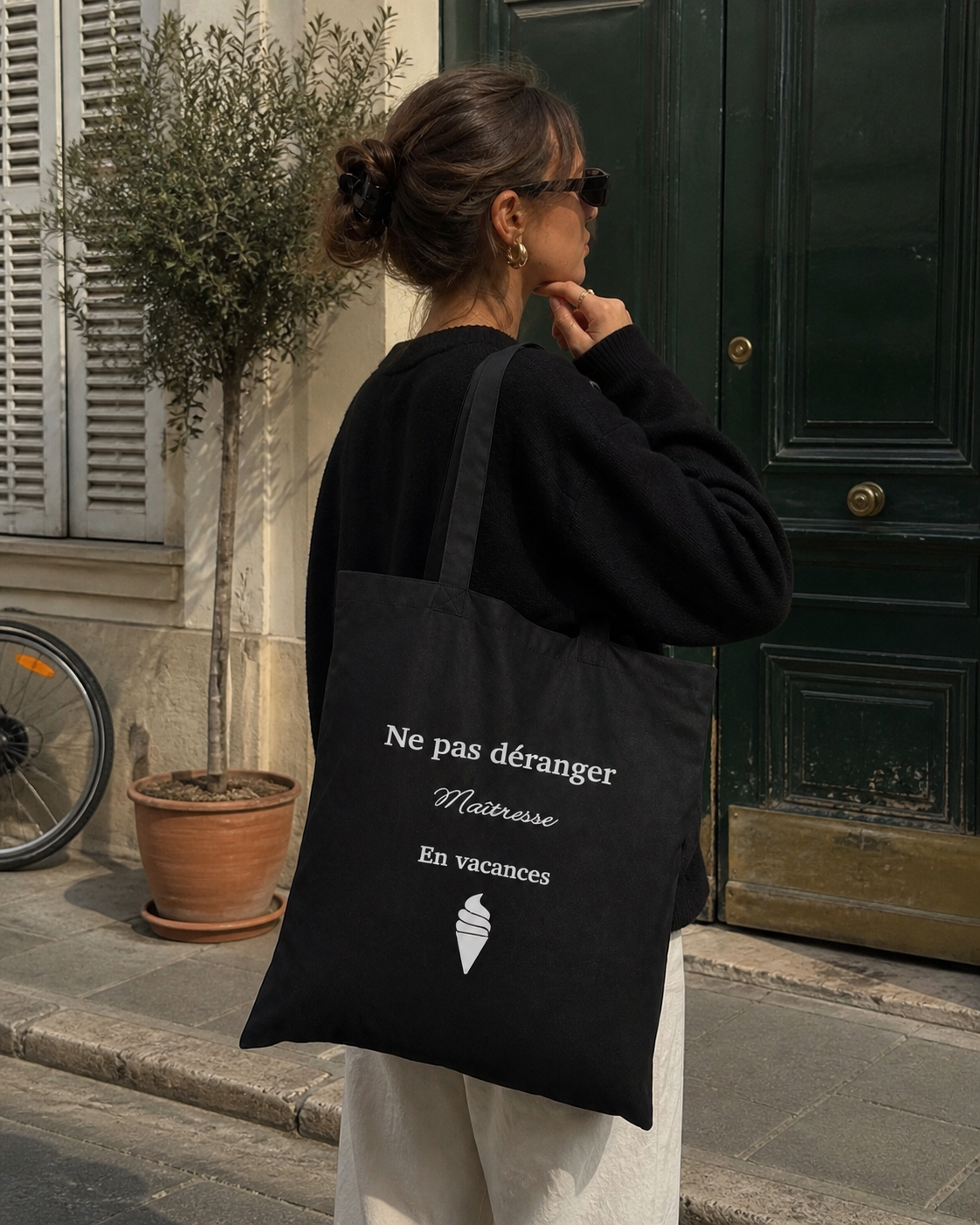 Tote bag personnalisé fin d'année scolaire