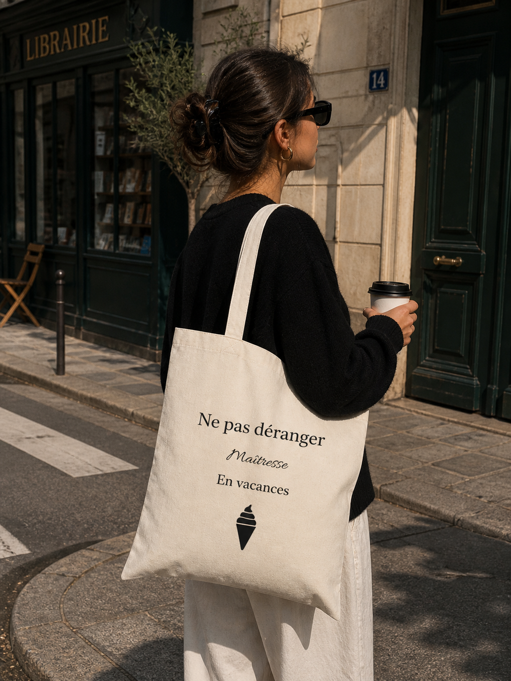 Tote bag personnalisé fin d'année scolaire