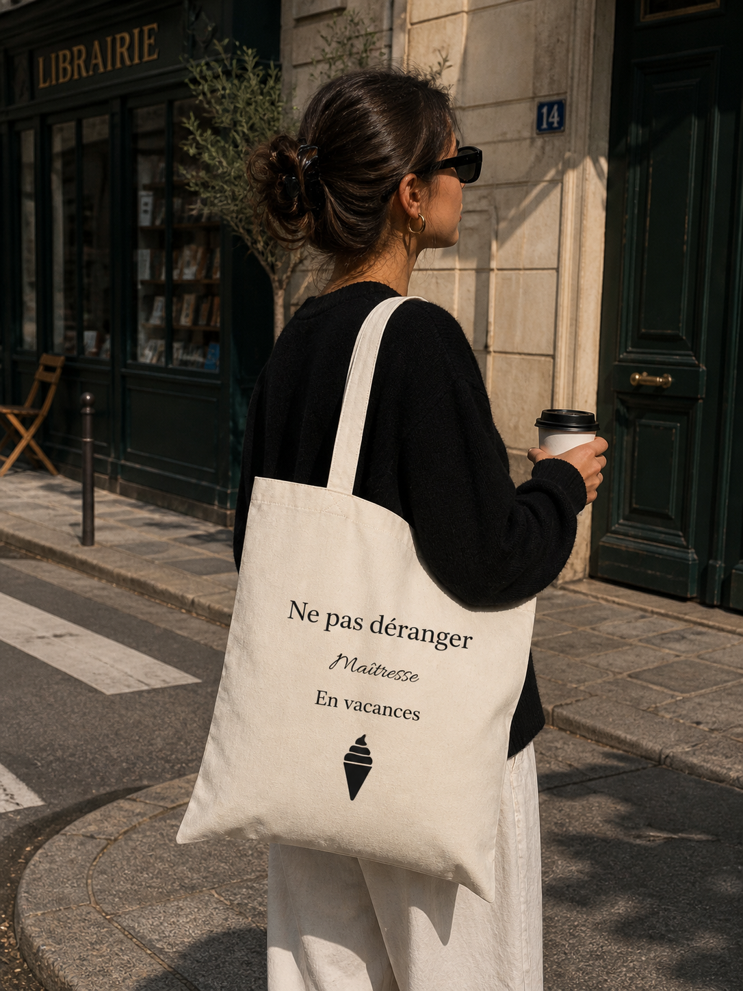 Tote bag personnalisé fin d'année scolaire