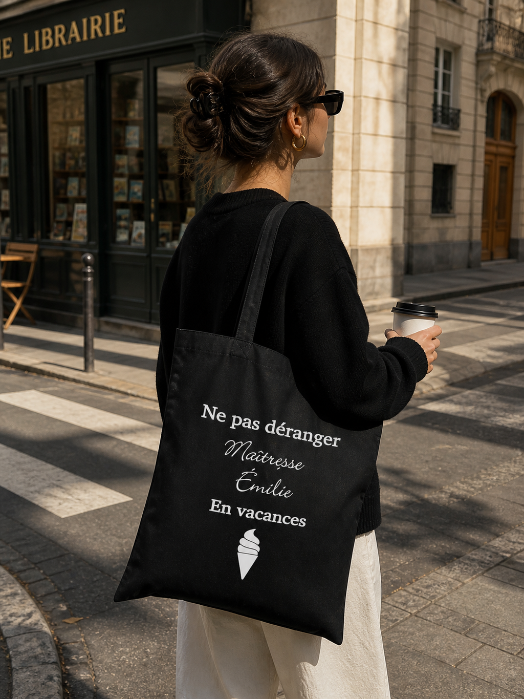 Tote bag personnalisé fin d'année scolaire