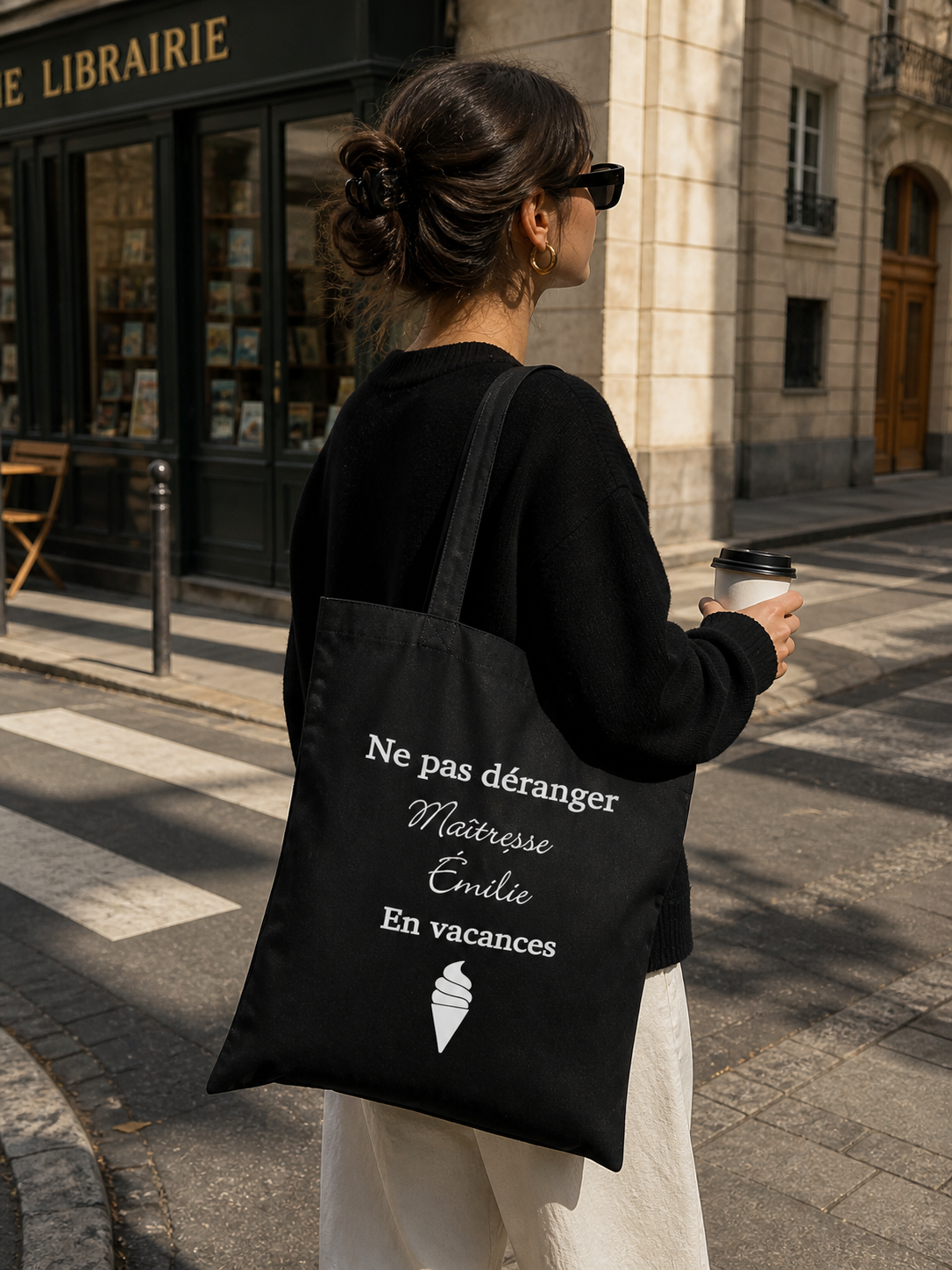 Tote bag personnalisé fin d'année scolaire